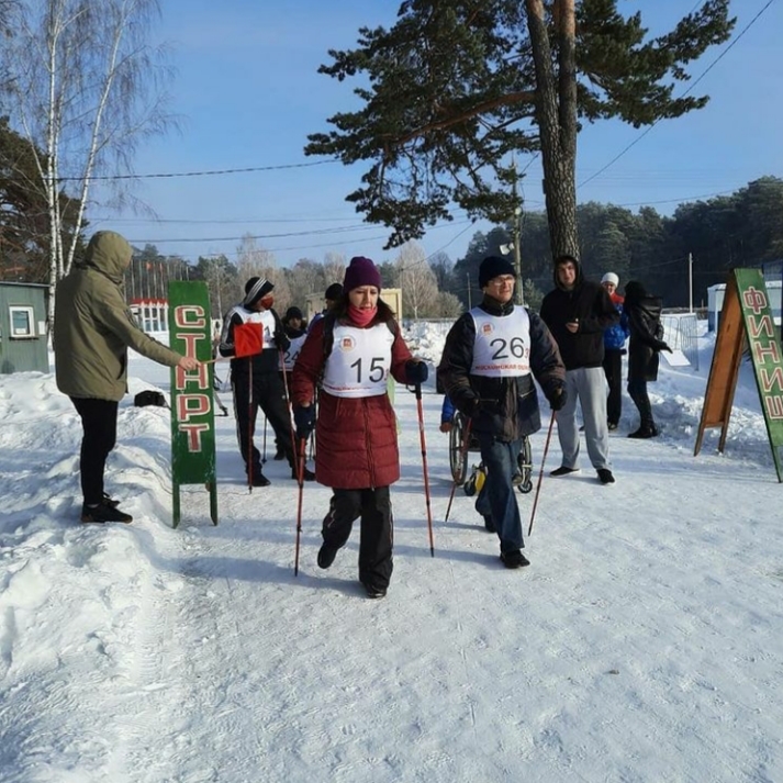Cоревнования по скандинавской ходьбе